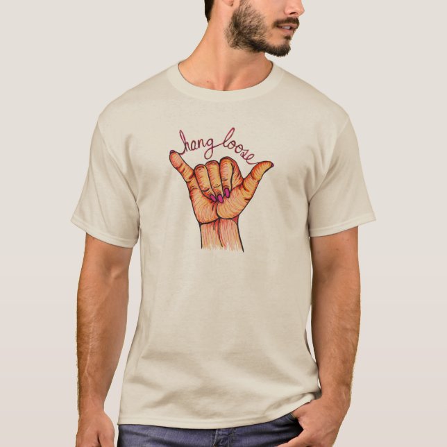 Fall löst Hand T-Shirt (Vorderseite)