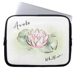 Fall Lotus Blume | Tablet Laptop | In Laptopschutzhülle