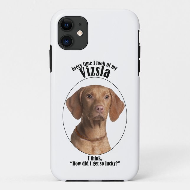 Fall Lucky Vizsla iPhone Case-Mate iPhone Hülle (Rückseite)