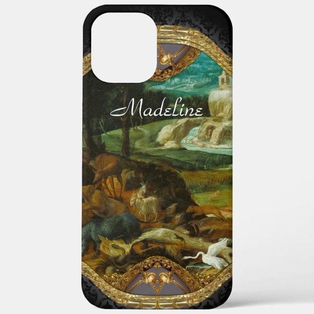 Fall Madelines Meadow Monogram Case-Mate iPhone Hülle (Rückseite)