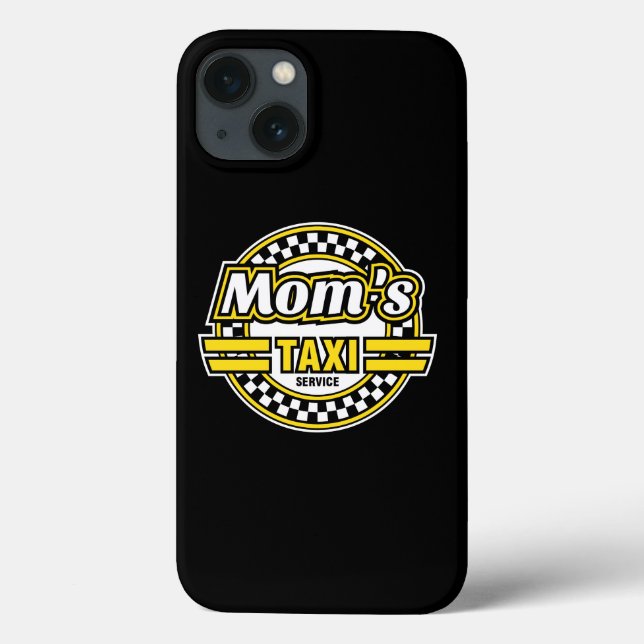 Fall "Mama Taxi Service Case-Mate iPhone" iPhone Hülle (Rückseite)