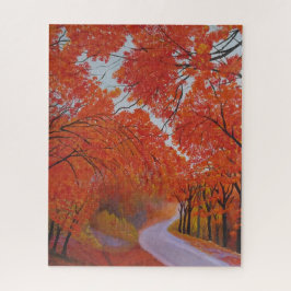 Fall Maple Daejeon Korea Puzzle