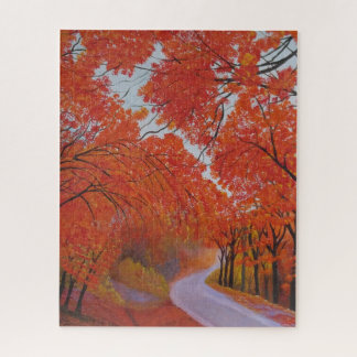 Fall Maple Daejeon Korea Puzzle