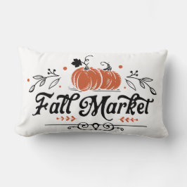 Fall Markt | Bauernhof Pumpkin Lendenkissen