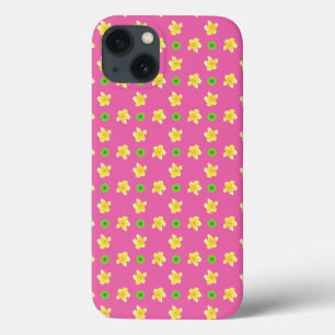 Fall Mate iPad: Primroses auf Deep Pink Case-Mate iPhone Hülle