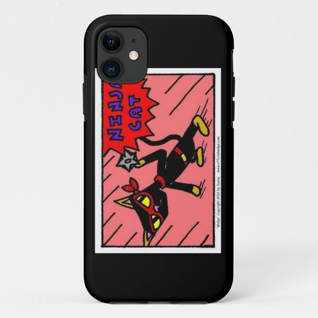 Fall Mel NINJA CAT iPhone 5 Case-Mate iPhone Hülle (Rückseite)
