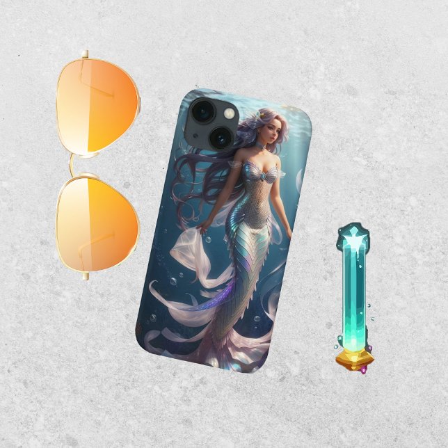 Fall Mermaid AI Generated Phone Case-Mate iPhone Hülle (Von Creator hochgeladen)