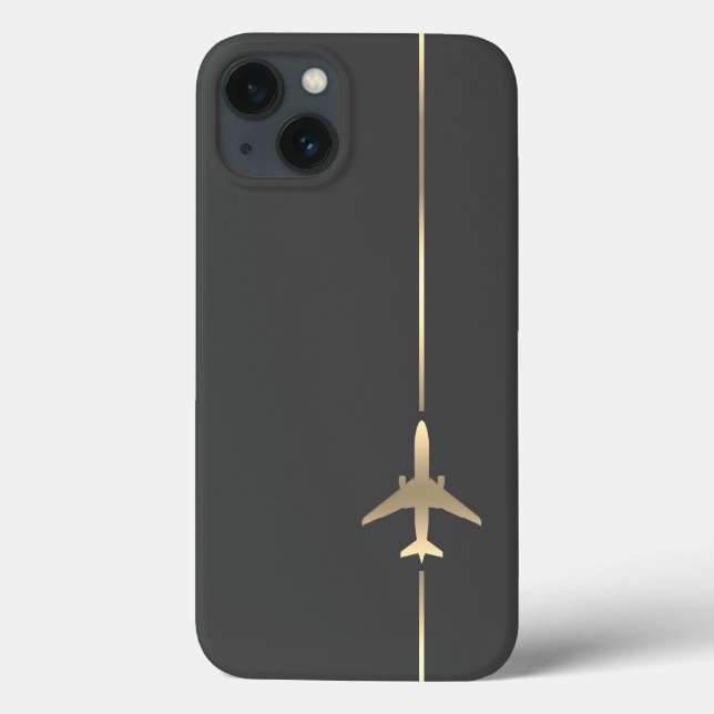 Fall Minimalistisch Aviation Case-Mate iPhone Case-Mate iPhone Hülle (Rückseite)