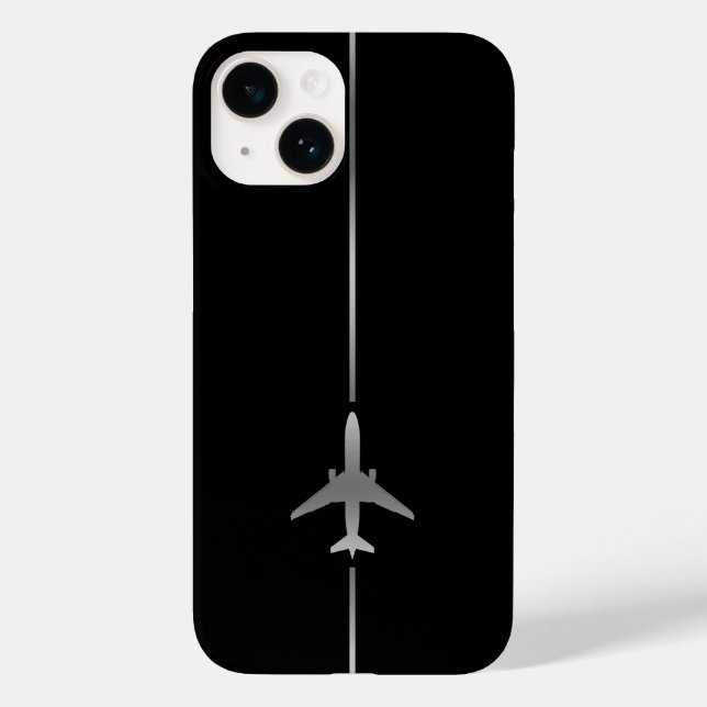 Fall Minimalistisch Aviation Case-Mate iPhone Hülle (Rückseite)