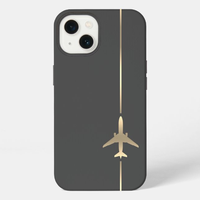 Fall Minimalistisch Aviation Case-Mate iPhone Hülle (Rückseite)