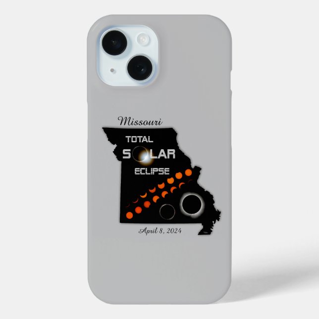 Fall Missouri Solar Eclipse iPhone Case-Mate iPhone Hülle (Rückseite)