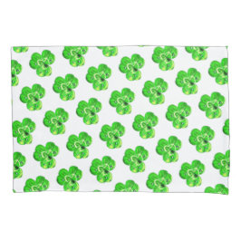 Fall mit Clover Leaf Pillow Kissenbezug
