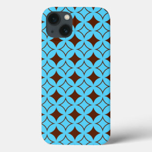 Fall mit dem iPhone Case-Mate in blau und braun Hülle