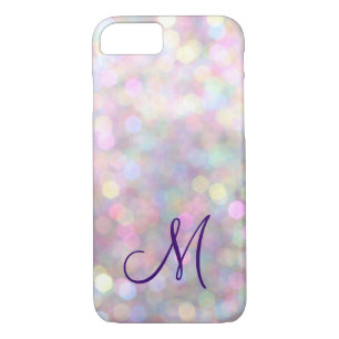 Fall mit Monogramm Sparkle iPhone 7 Case-Mate iPhone Hülle
