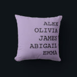 Fall mit personalisiertem Familiennamen-Theme Kissen<br><div class="desc">Personalisiertes Kissencover mit Familiennamen - ein gemütliches, individuelles Geschenk für Mama, Oma oder für jeden Geschmack. Perfekt für Zuhause-Dekoration und herzliche Momente! Fügen Sie Ihrer Zuhause Wärme und Persönlichkeit mit meinen Personalisierten Throw Kissen-Hüllen für Familiennamen hinzu. Ideal, um besondere Anlässe zu feiern oder einfach nur die Liebe Ihrer Familie zu...</div>