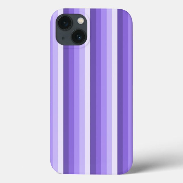 Fall mit Violet-Schattenstreifen Case-Mate iPhone Hülle (Rückseite)