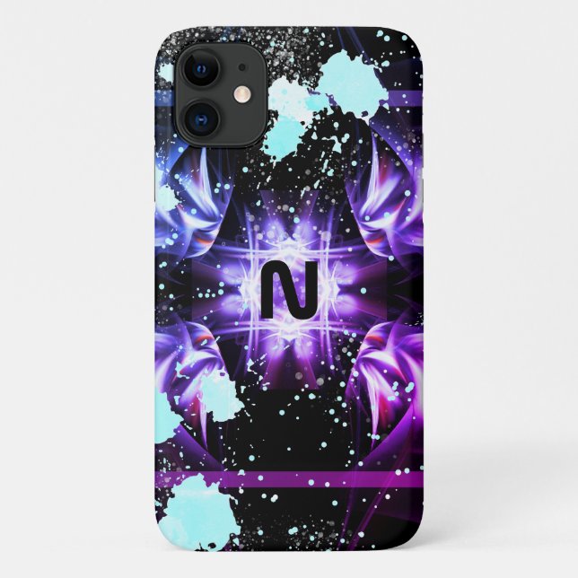 Fall mit Wingstar Dust Monogram Case-Mate iPhone Hülle (Rückseite)