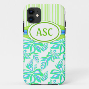 Fall Monogram Hibiskus Blume iPhone 5 Case-Mate iPhone Hülle