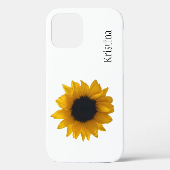 FALL MONOGRAM SUNFLOWER iPHONE Case-Mate iPhone Hülle (Rückseite)