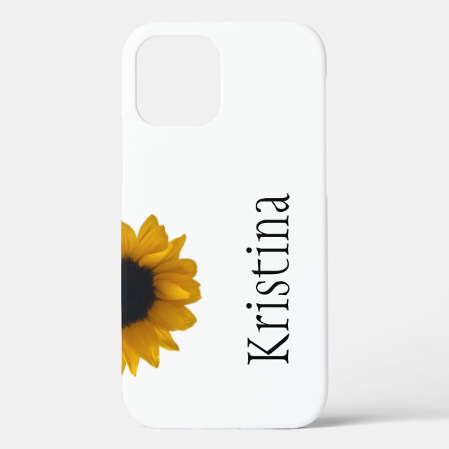FALL MONOGRAM SUNFLOWER iPHONE Case-Mate iPhone Hülle (Rückseite)