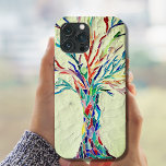 Fall Mosaic Green Case-Mate iPhone Case-Mate iPhone Hülle<br><div class="desc">Dieses einzigartige Gehäuse mit Mosaikbaum in Regenbogenfarben auf hellgrünem Hintergrund. Weil wir unsere eigenen Kunstwerke erstellen,  werden Sie dieses exakte Bild von anderen Designern nicht finden. Original Mosaic © Michele Davies</div>