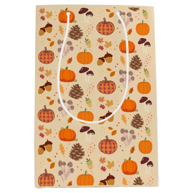 Fall Nature Mittlere Geschenktüte (Vorderseite)
