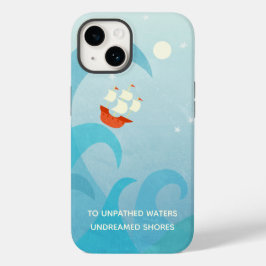 Fall Nautical Sailing Boat Quote Case-Mate iPhone 14 Hülle