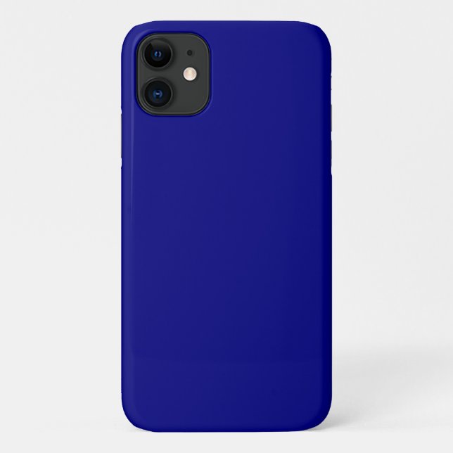Fall Navy Blue iPhone 11 Case-Mate iPhone Hülle (Rückseite)