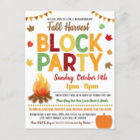 Fall Neighbhood Block Party laden