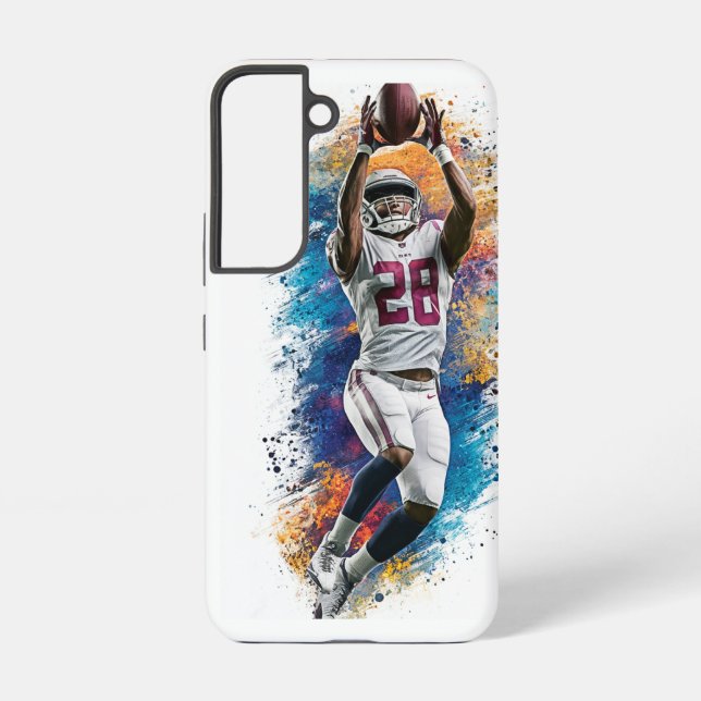 Fall NFL Samsung Galaxy S22 Hülle (Rückseite)