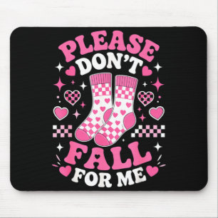 Fall nicht auf lustige Socken Witze sarkastischer Mousepad