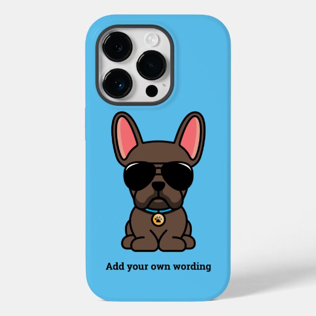 Fall niedlich Brown French Bulldog Case-Mate iPhon iPhone Hülle (Rückseite)