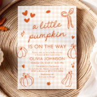 Fall Niedliche Hand gezogen ein wenig Pumpkin Baby