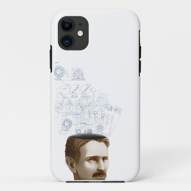 Fall Nikola Teslas Iphone Case-Mate iPhone Hülle (Rückseite)