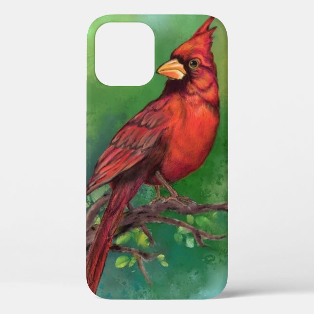 Fall "Northern Red Kardinal Bird iPhone" Case-Mate iPhone Hülle (Rückseite)