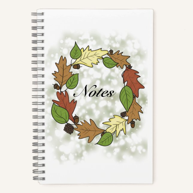 Fall-Notebook Notizbuch (Vorderseite)