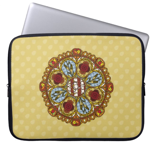 Fall Nouveau Laptop Sleeve (Vorderseite)