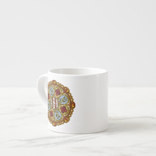 Fall Nouveau Specialty Tasse (Vorderseite Links)