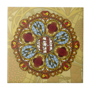 Fall Nouveau Tile Fliese