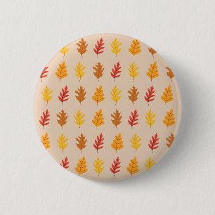 Fall Oak-Blätter Button