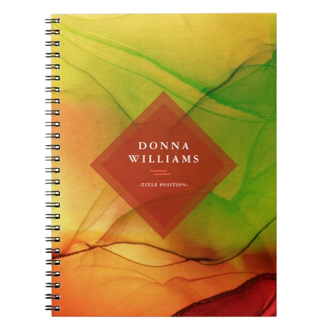 Fall Odyssey inkwell bacground Notizblock (Vorderseite)