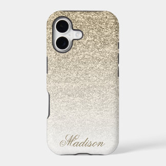 Fall Ombre Gold Glitzer iPhone 5/5s