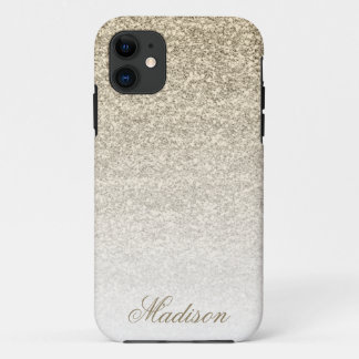 Fall Ombre Gold Glitzer iPhone 5/5s Case-Mate iPhone Hülle