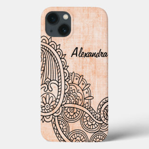 Fall Orange Mehndi Motif iPad Mini Case-Mate iPhone Hülle