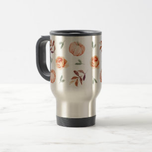 Fall Orange Pumpkin Kaffee Thermal Tumbler Reisebecher