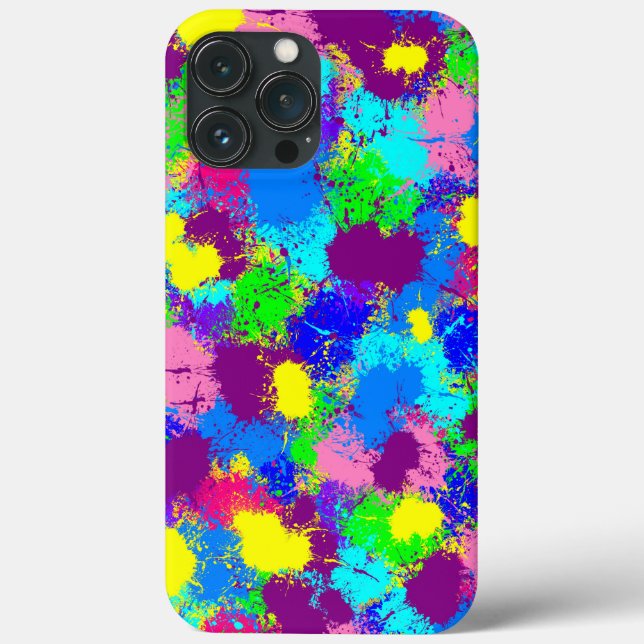 Fall Paint Spritzer Case-Mate iPhone Hülle (Rückseite)