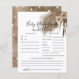 Fall Pampas Grass Baby Vorhersagen & Advice Card