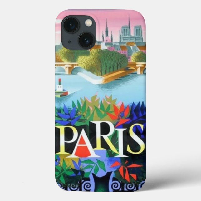 Fall Paris Case-Mate iPhone Hülle (Rückseite)