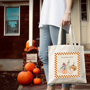 Fall Party Pumpkin Ernte personalisieren Tragetasche