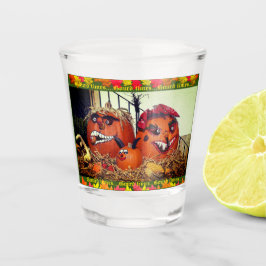 Fall-Party Schnapsglas